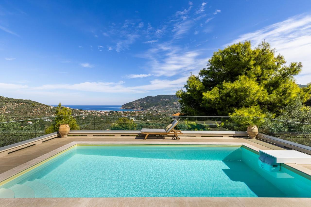 Villa Politimi Luxury Retreat Скопелос Екстериор снимка