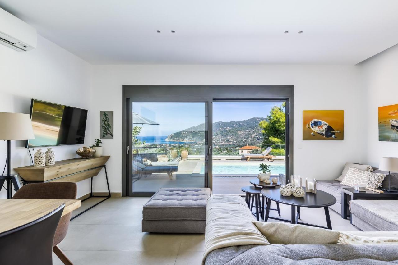Villa Politimi Luxury Retreat Скопелос Екстериор снимка