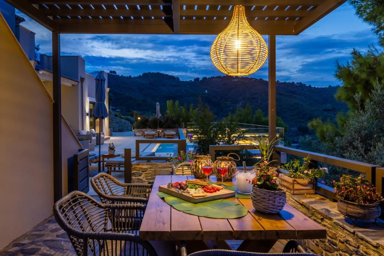Villa Politimi Luxury Retreat Скопелос Екстериор снимка